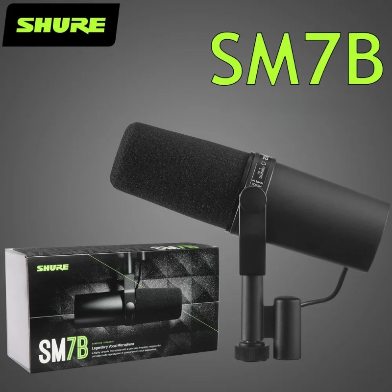 Shure Mic Sm7B - Mikrofon Shure SM7B Sm7b Mikrofon Dinamis