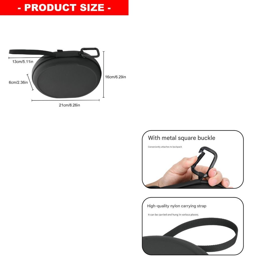 Noise Cancelling Headphone - EVA Hard Case Gaming Headphone Kebisingan