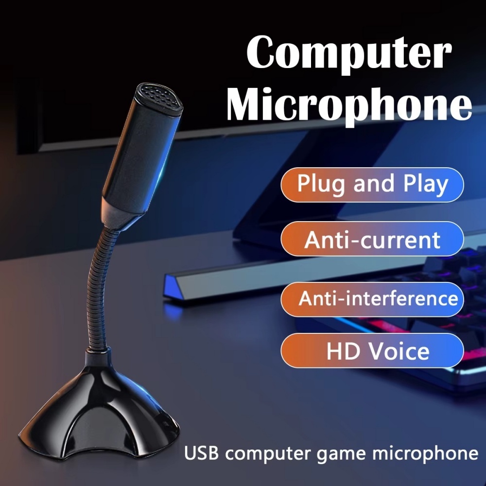 Shure Mic Sm58 - Mikrofon USB untuk Laptop dan Komputer,