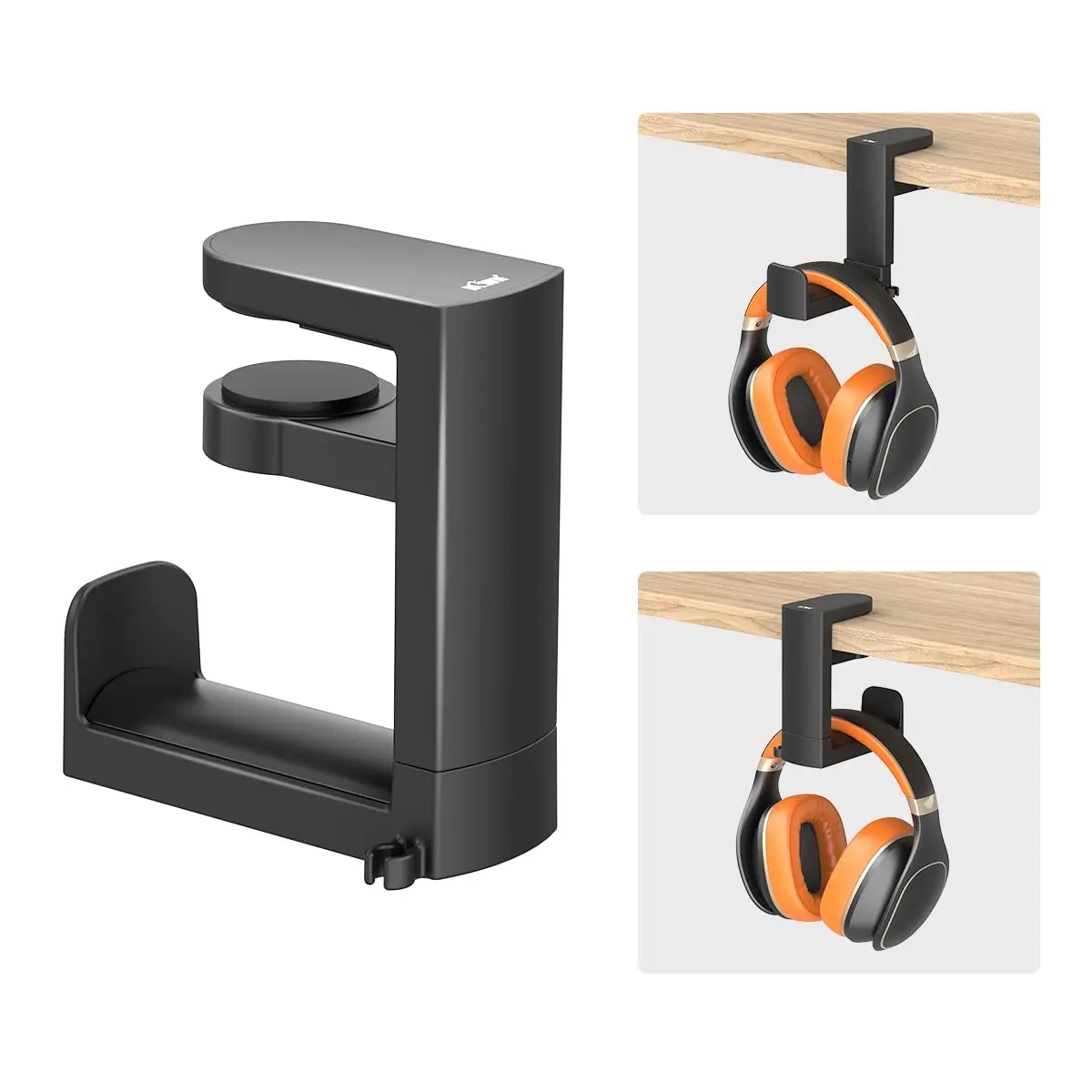Headphone Stand Desk - Dudukan Headphone berputar 360 °, dukungan