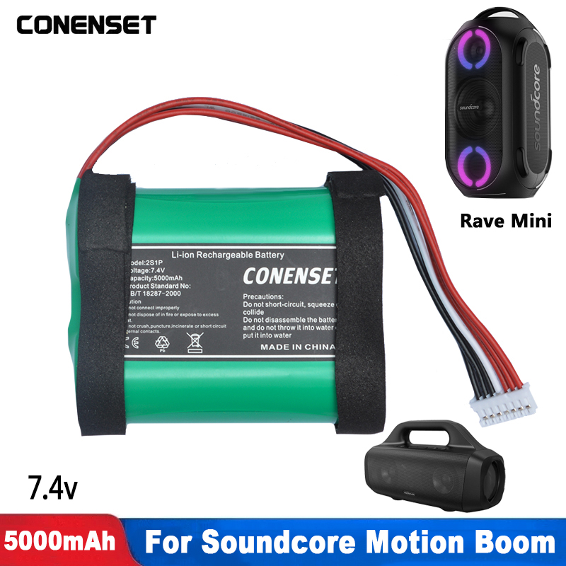 Anker Speaker Soundcore Mini - Baterai 5000mAh PA23 7.4V untuk Anker