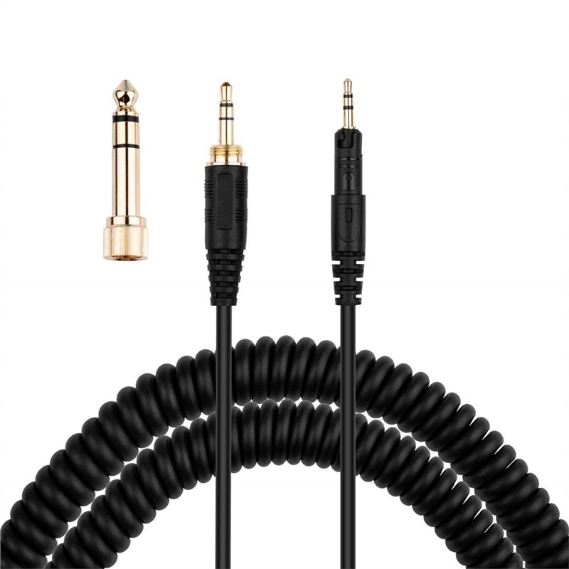 Audio Technica Headphone Ath-M50X - Kabel AB33-ATH-M50x, Pengganti Kabel AUX Melingkar