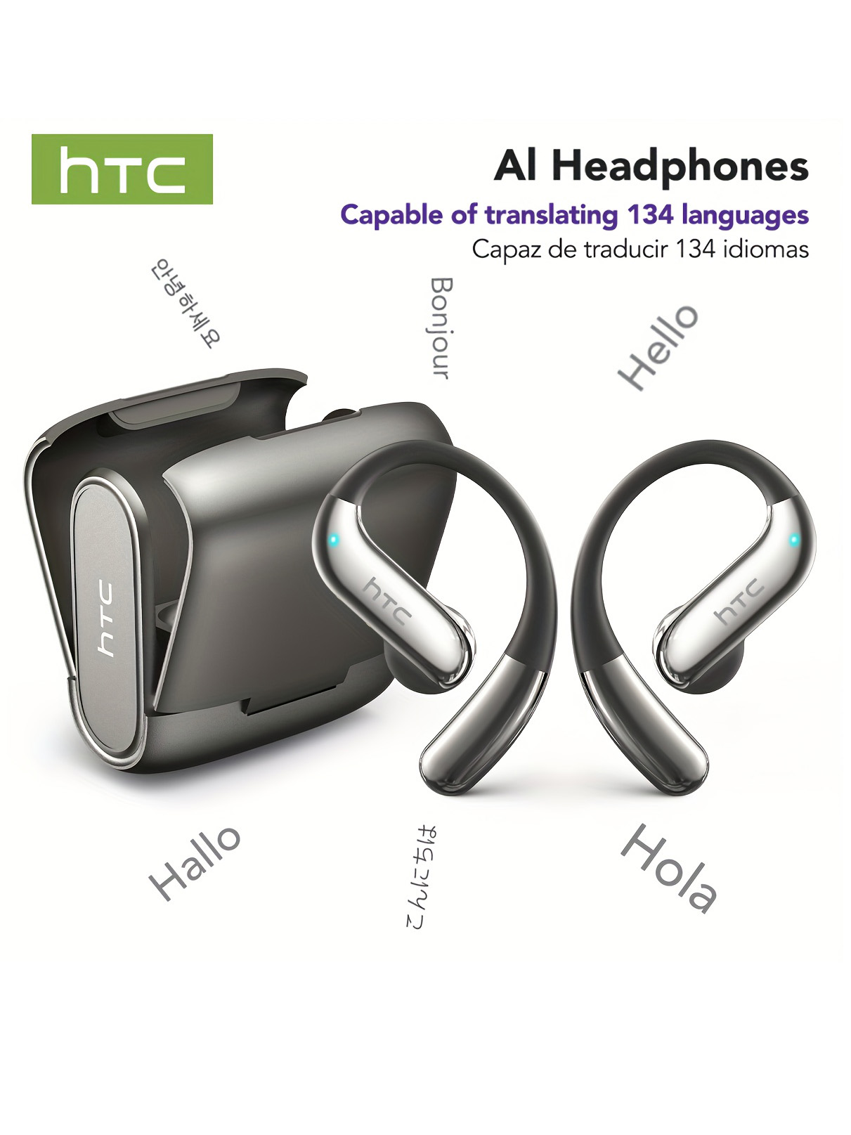 Noise Cancelling Headphone - Headphone Bluetooth Open-ear HTC 30 Jam