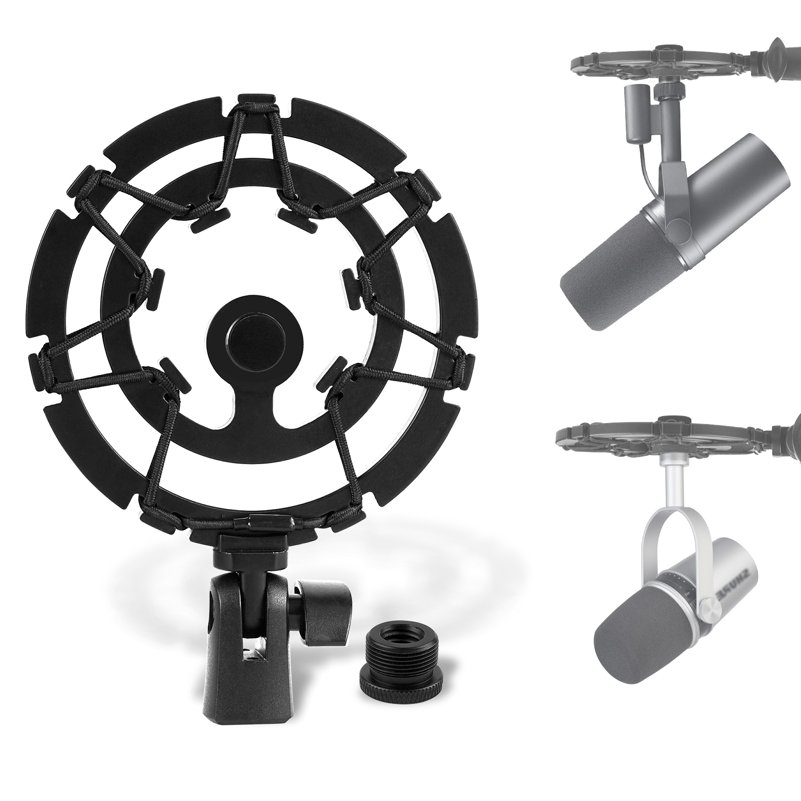 Shure Mic Sm7B - Geekria Microphone Shock Mount Anti-Vibration Mic