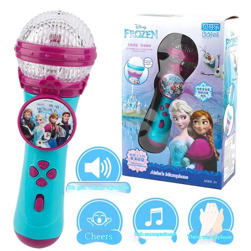 Shure Mic Sm58 - Kartun Frozen Elsa Anna Putri Anime