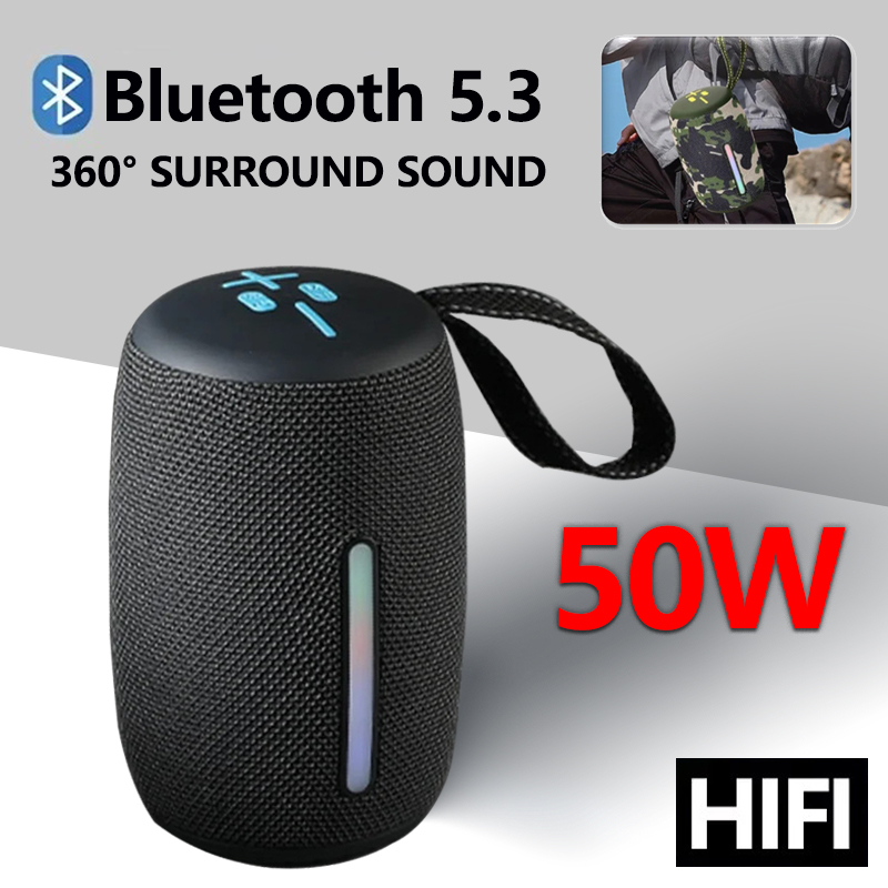 Jbl Speaker Flip 6 - Speaker Bluetooth portabel, 50W Subwoofer luar