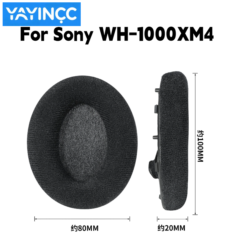 YAYINCC Bantalan Telinga Flane - Sony Headphone Wh-1000Xm4 ulasan dan harga