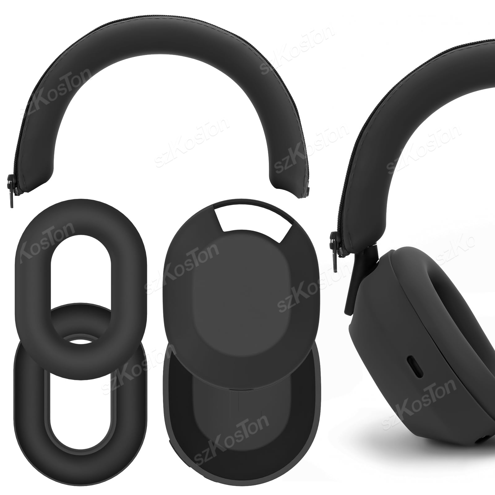 Casing Pelindung Silikon 3-In- - Sony Headphone Wh-1000Xm5 ulasan dan harga