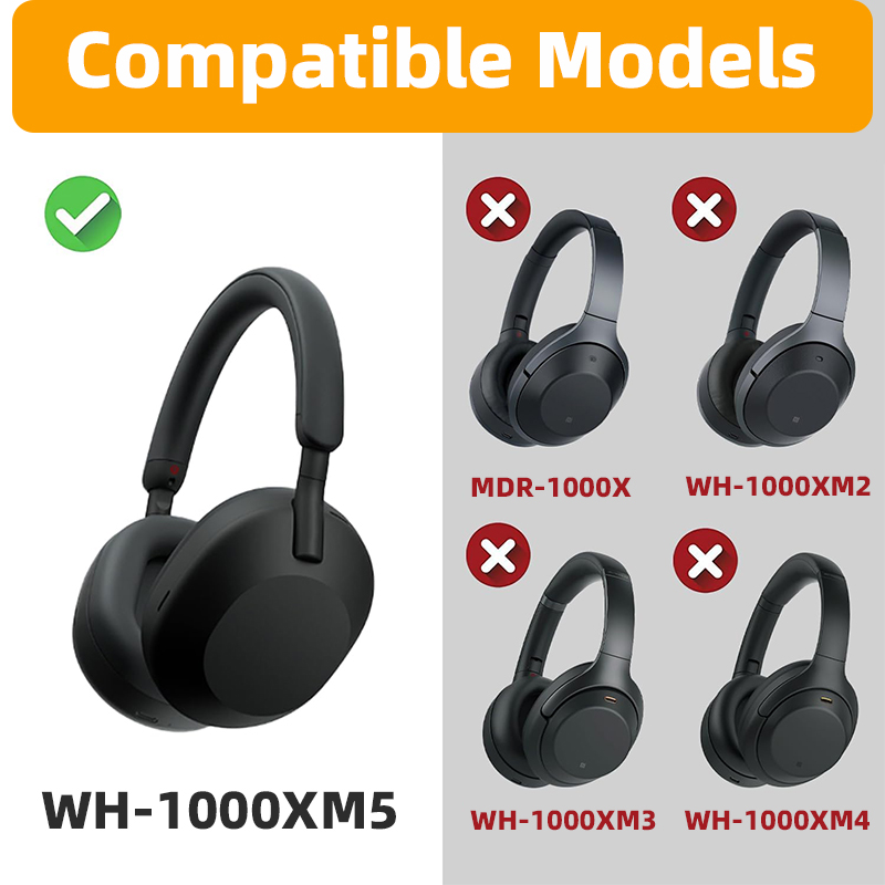 Kulou earpad pengganti untuk H - Sony Headphone Wh-1000Xm5 ulasan dan harga