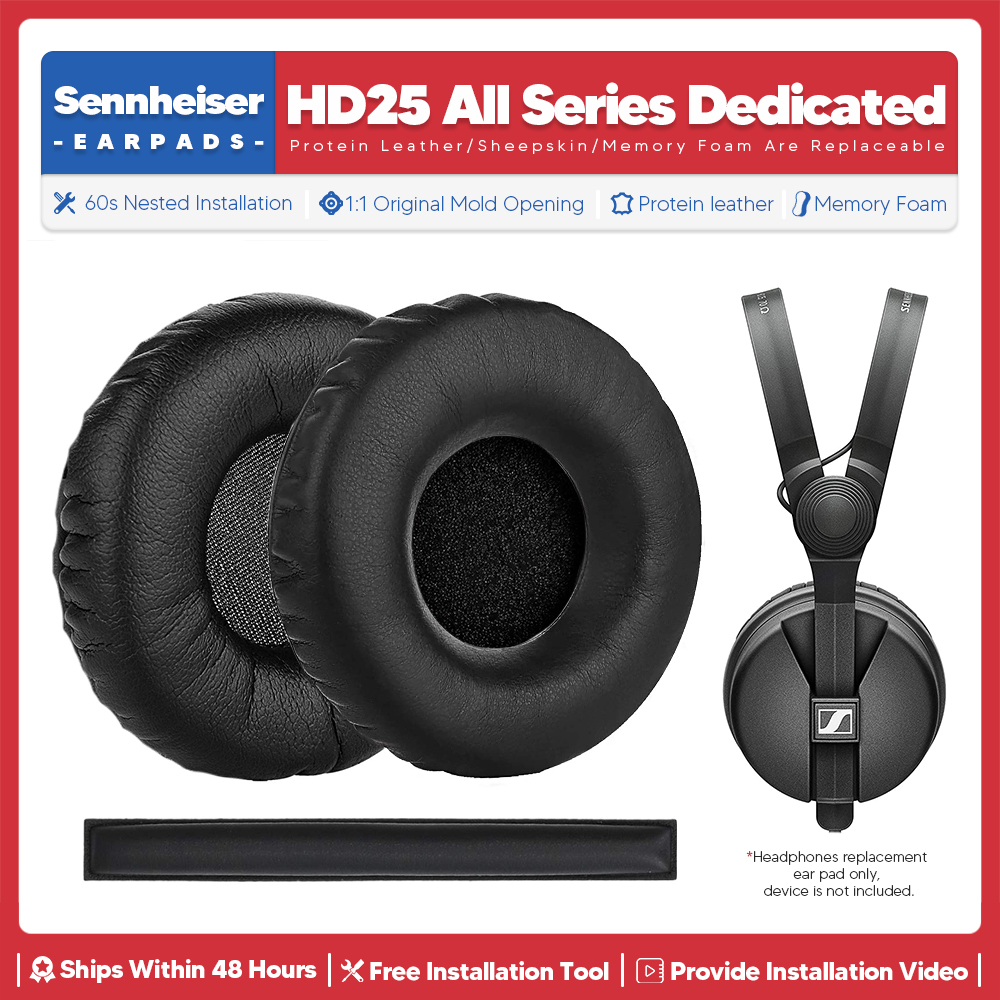 Bantalan telinga pengganti unt - Sennheiser Headphone Hd 25 ulasan dan harga