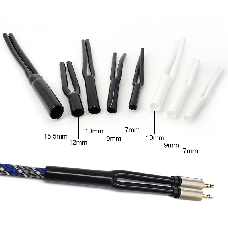 2-100 Buah Selongsong PVC Berb - Audio Splitter Y ulasan dan harga