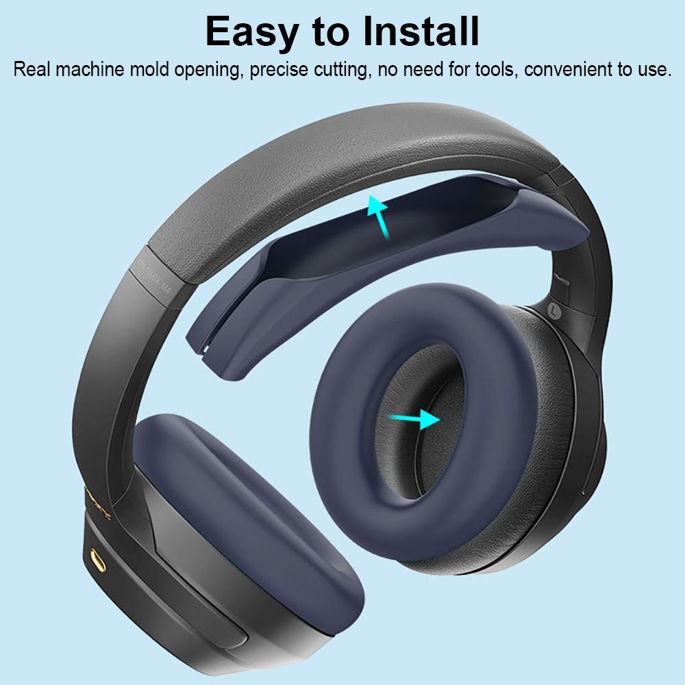 Penutup Bantalan Telinga Headp - Sony Headphone Wh-1000Xm4 ulasan dan harga