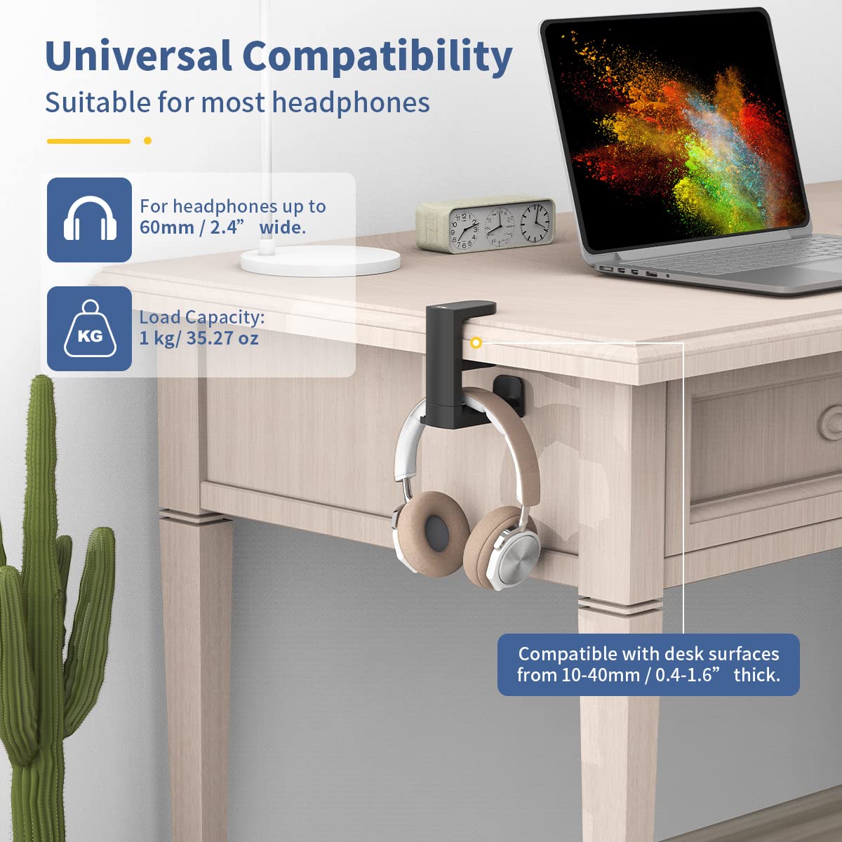 Dudukan Headphone berputar 360 - Headphone Stand Desk ulasan dan harga