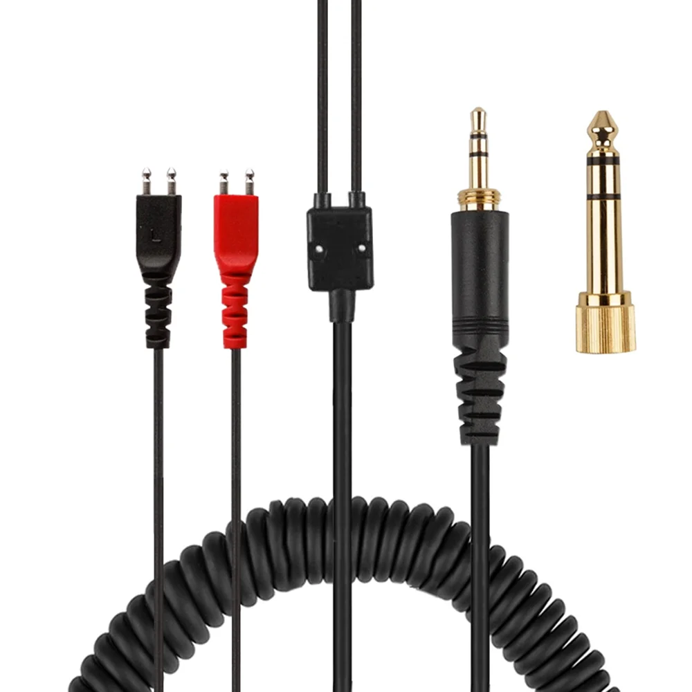 Kabel ekstensi gulungan pegas  - Sennheiser Headphone Hd 25 ulasan dan harga