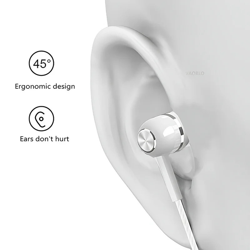 1/2/3/4 Buah Earphone Berkabel - Noise Cancelling Headphone ulasan dan harga