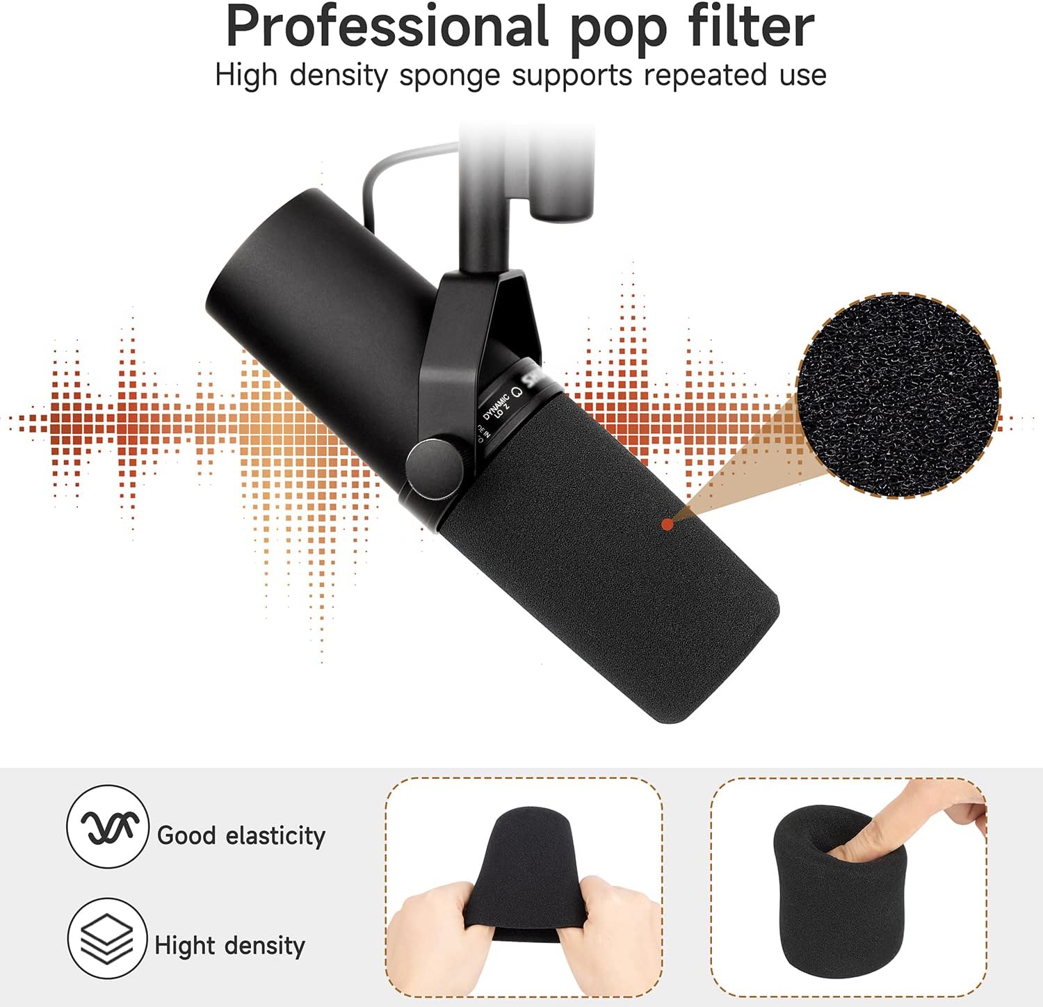 1 Buah/2 Buah Penutup Filter P - Shure Mic Sm7B ulasan dan harga