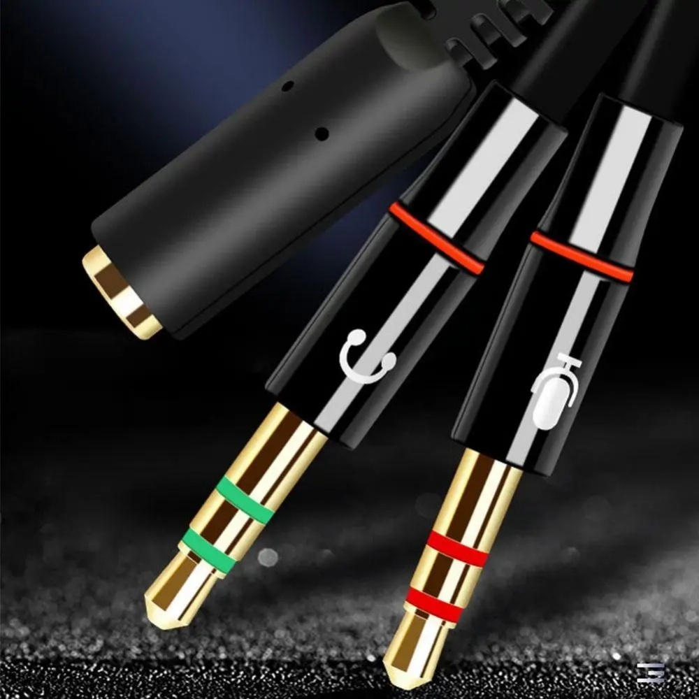 Adaptor Konverter Kabel Y Mikr - Audio Splitter Y ulasan dan harga