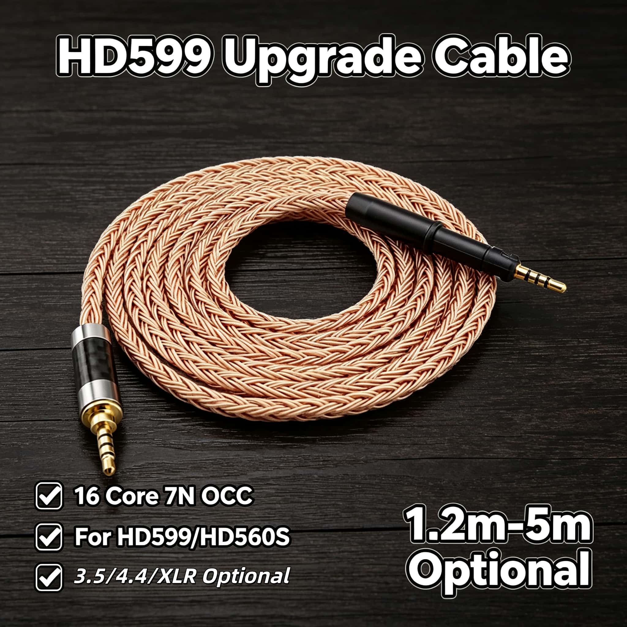Kabel Earphone HIFI 16 Core 99 - Sennheiser Headphone Hd 560S ulasan dan harga