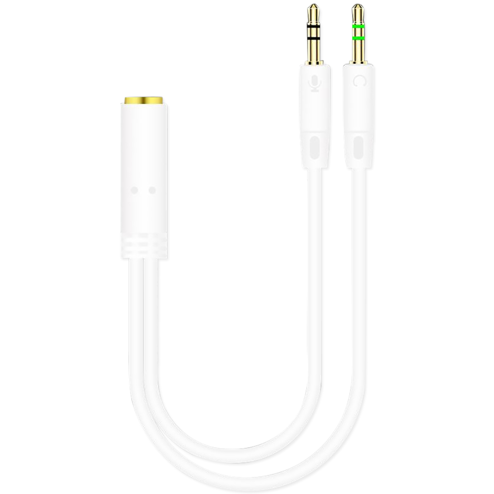 Pemisah Audio adaptor Headphon - Audio Splitter Y ulasan dan harga
