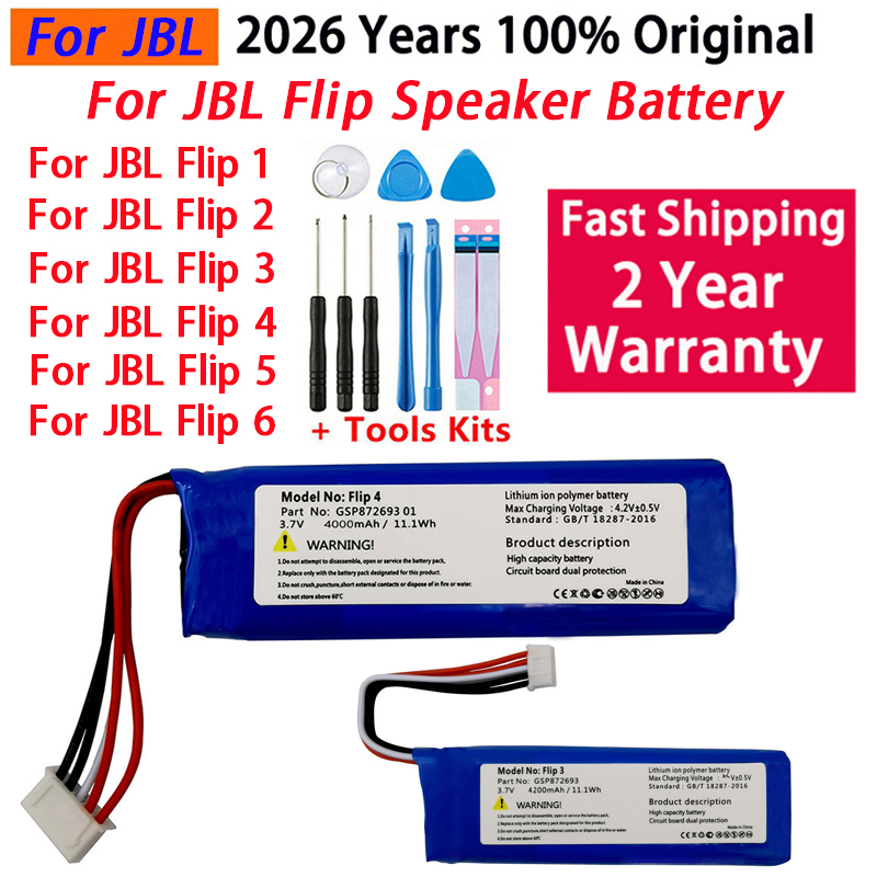 Baterai Speaker Original 100%  - Jbl Speaker Flip 6 ulasan dan harga