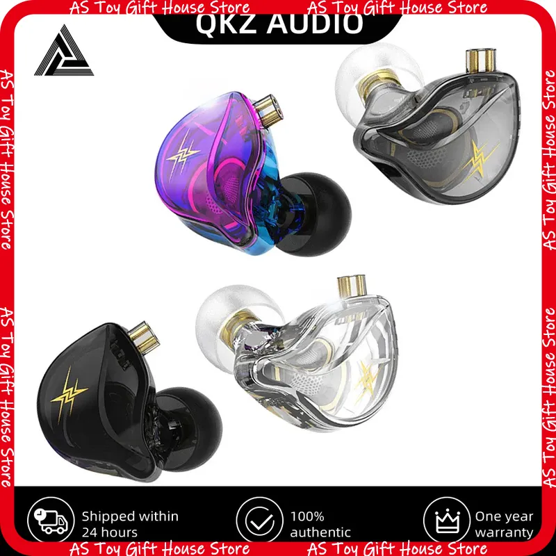 QKZ ZXT Headphone In-Ear Berka - Wired Earphone Mic ulasan dan harga