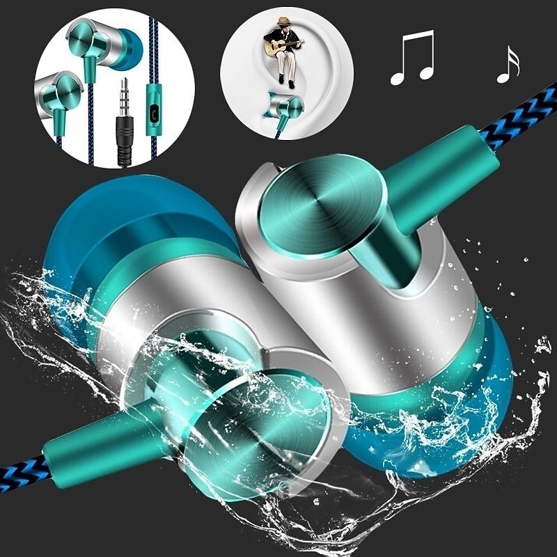 Headphone Stereo 9D Berkabel B - Wired Earphone Mic ulasan dan harga