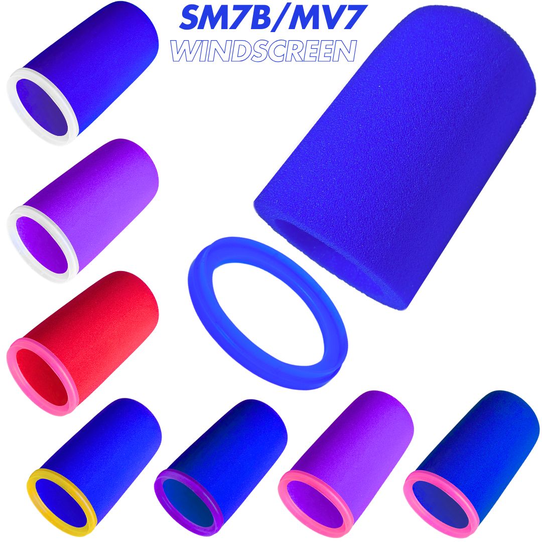 SM7dB Kaca Depan Busa Kepadata - Shure Mic Sm7B ulasan dan harga