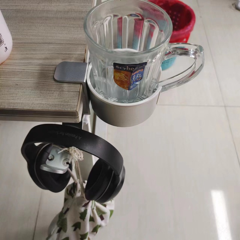 Tempat Cangkir Meja Multifungs - Headphone Stand Desk ulasan dan harga